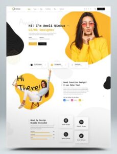 CV Portfolio WordPress Theme