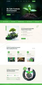 Explore this stunning eco-friendly website design…